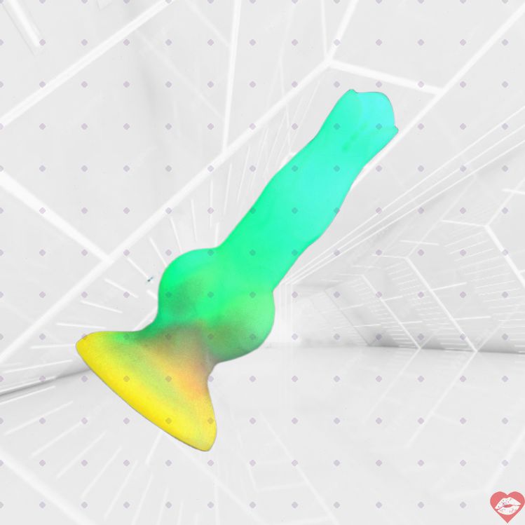 Lovetoy dương vật giả 18.5cm 2 lớp啡 siêu thực tế