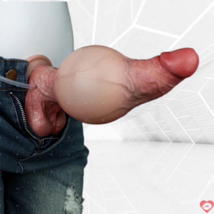 Dương Vật 18cm Bơm Tinh Thực Tế Phun Nước Siêu Đỉnh 