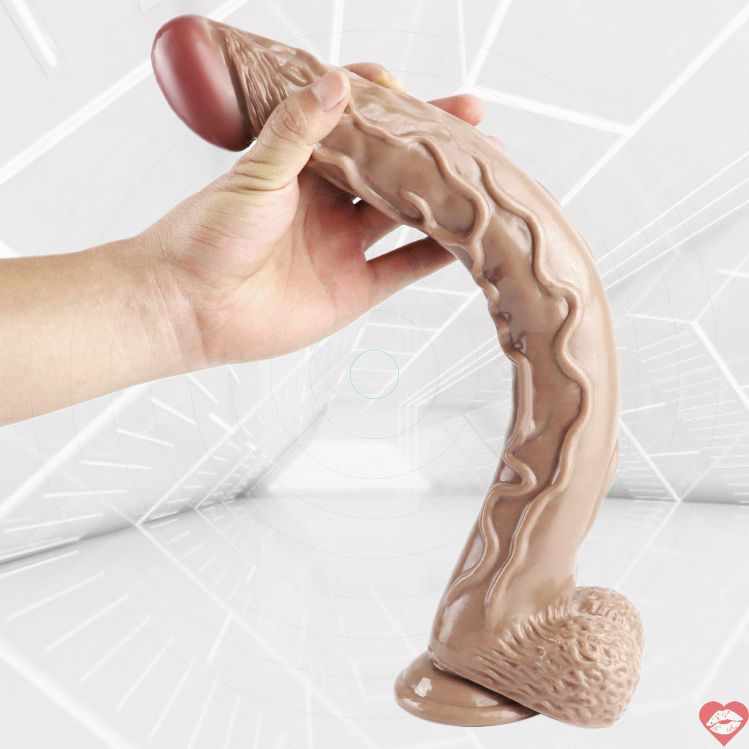 Siêu Dương Vật Nâu 40cm Gân Guốc Thấm Sâu Điên Cuồng 