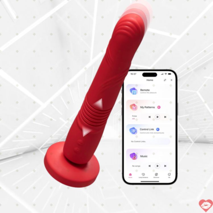 Lovense Gravity app thrust rung tự động dildo