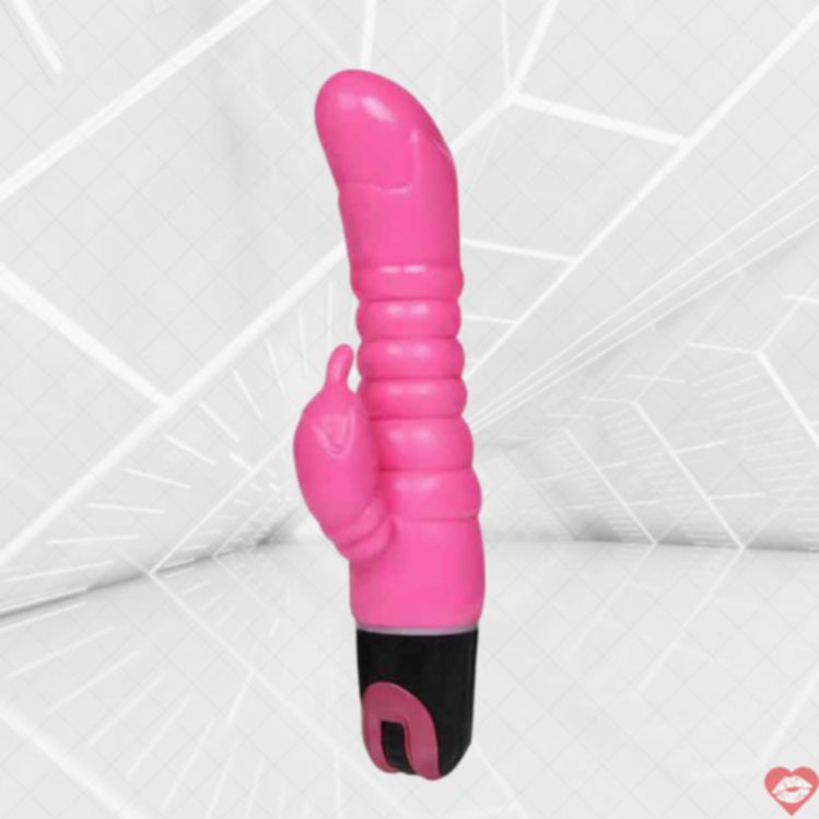 Baile Rabbit Vibe Hồng Đôi Đầu 22cm