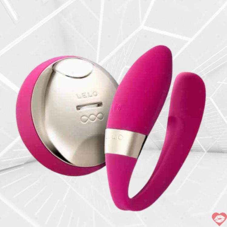 Lelo Tiani 2 hồng couples remote 8.4cm rung đôi 8 mức