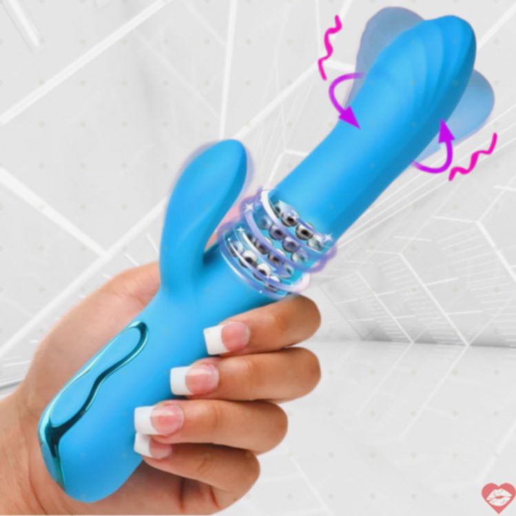 Bang! Rabbit xanh xoay 23.4cm Mỹ siêu cảm chính hãng 