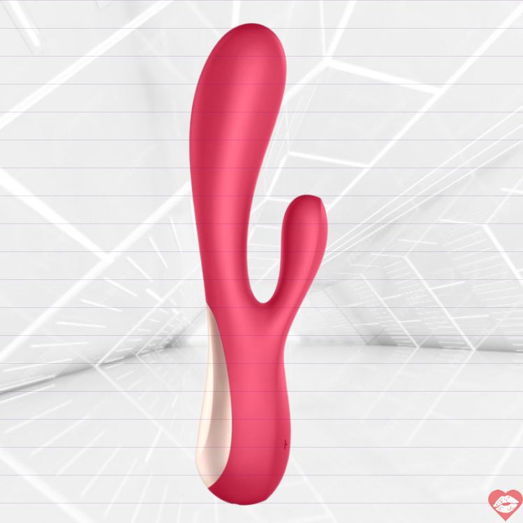 Satisfyer Mono Flex Rabbit Đỏ Linh Hoạt 2 Motor