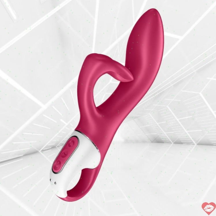 Satisfyer Embrace Rabbit Rung Đỏ 21cm Đức