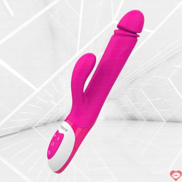 Nalone Wave Rabbit Rung Hồng 26cm 3.7cm Sóng Khoái Lạc