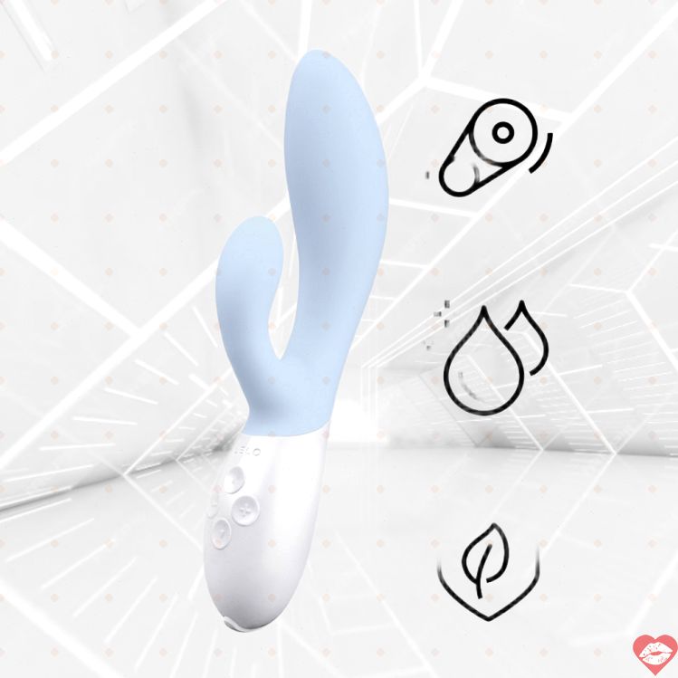 Lelo Ina 3 Massage Gậy Xanh Nhạt Rung Mạnh G Siêu Sướng