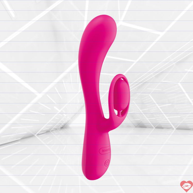 Lovetoy Orbit Rabbit Hồng Siêu Mềm 19.5cm Thỏa Mãn