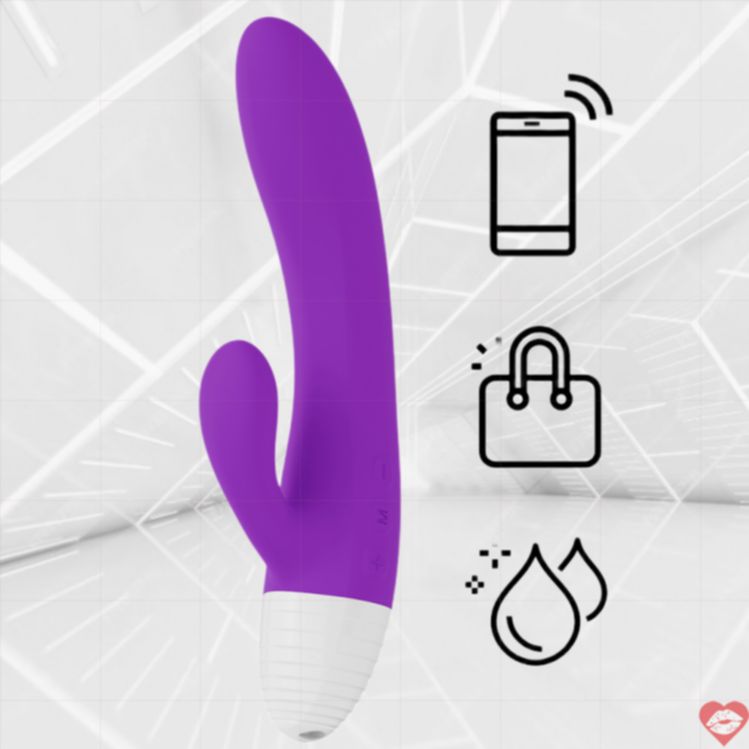 Lelo Kaya APP Rabbit Tím Rung Thủy Phù Cao Cấp