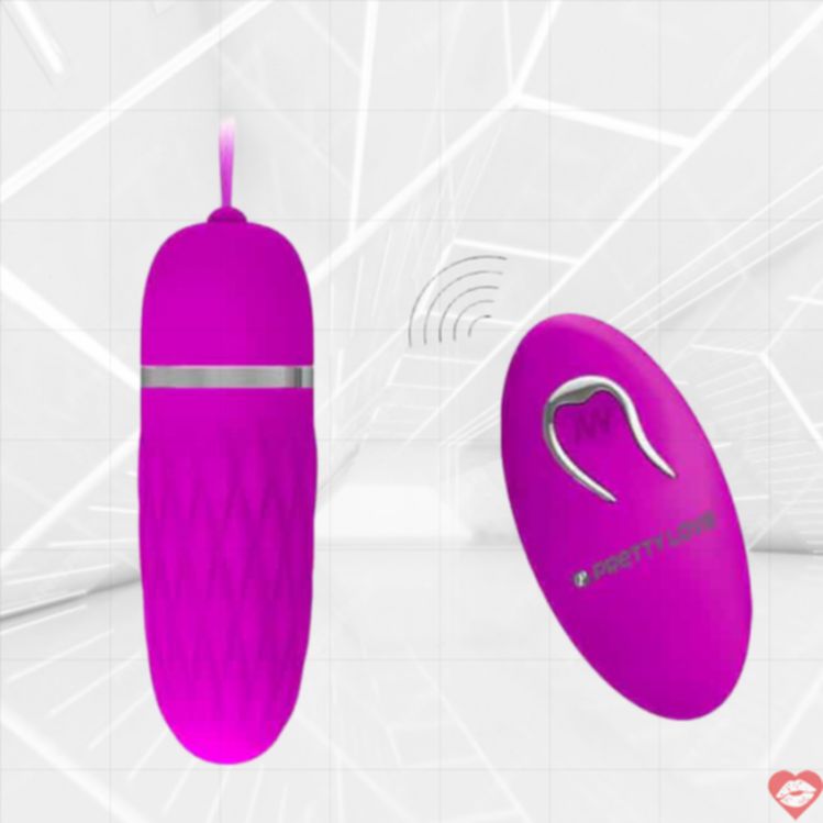 Vibro trứng Pretty Love Dawn tím remote khoái cảm cao