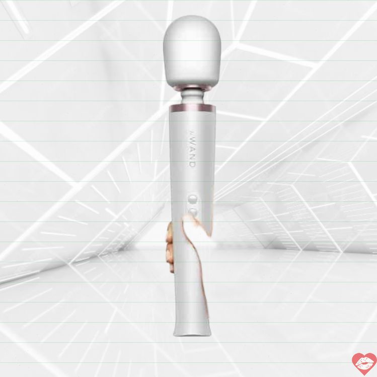 Le Wand trắng rung mạnh 34cm cực phê 