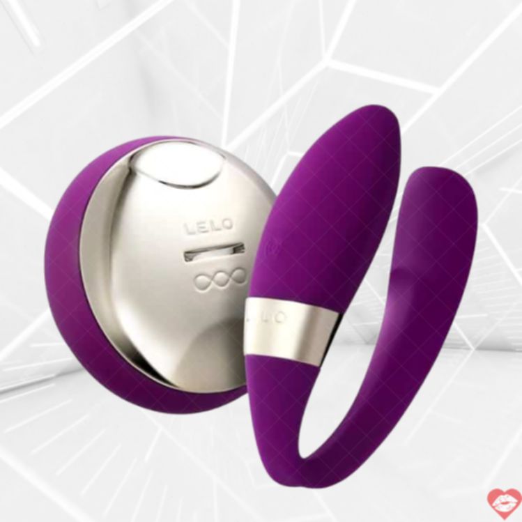 Lelo Tiani 2 Tím Remote Cặp Đôi 8 Chế Độ Thăng Hoa