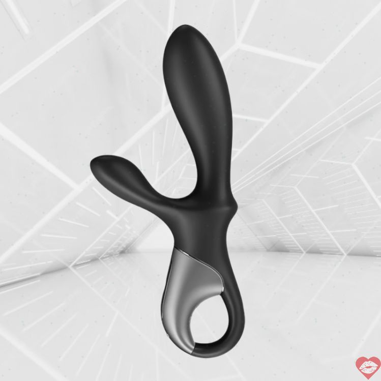 Satisfyer Heat Climax Plus Đen Nhiệt 20.5cm Rên Rỉ
