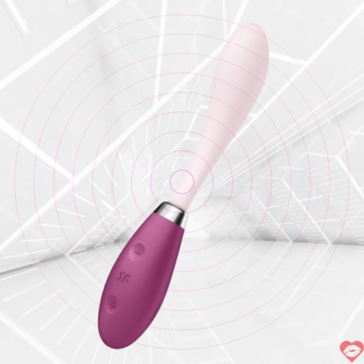 Satisfyer G-Spot Flex 3 Đỏ G Vibe 19.5cm Mạnh