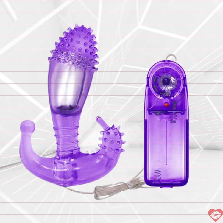 Baile Viбro Tím Rung Điều Khiển 14cm Đa Năng
