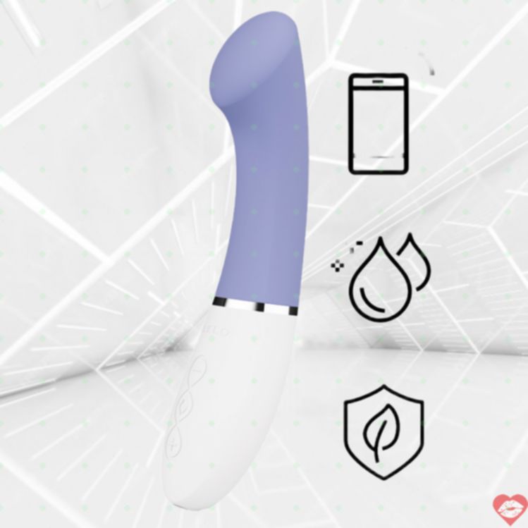 Lelo Gigi 3 G-spot Vibrator Xanh Lam App Điều Khiển