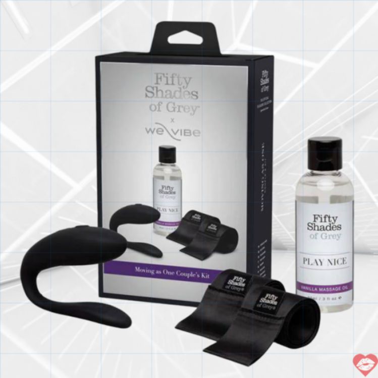 Set We-Vibe Sync Lite Dầu Massage Fifty Shades