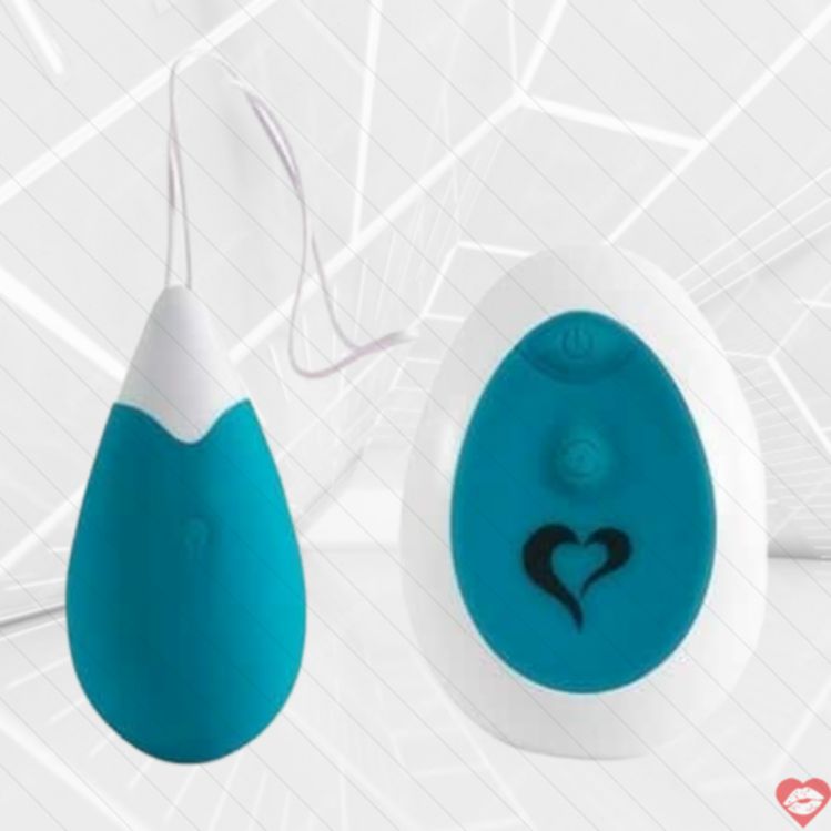 FeelzToys Anna Trứng Rung Xanh Ngọc Remote Hot 