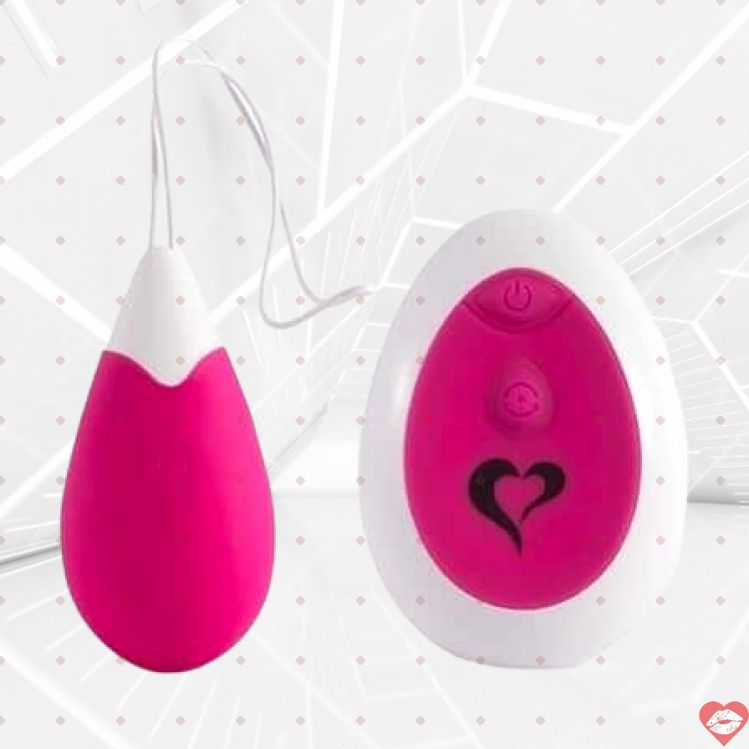 FeelzToys Anna Trứng Rung Từ Xa Silicone Hồng