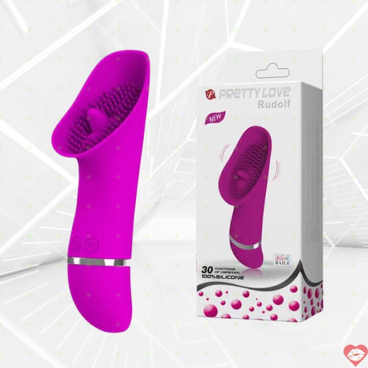 Pretty Love Rudolf Stimulator Fuchsia Rung Mạnh 15cm