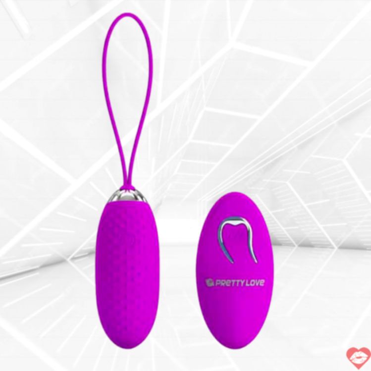Vibro Trứng Pretty Love Joanne Hồng Tím Điều Khiển Xa