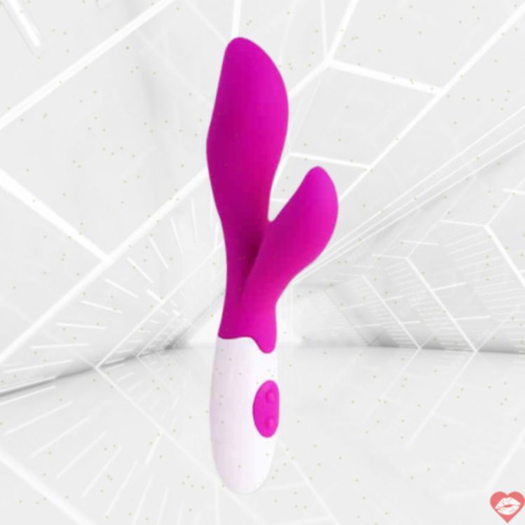 Baile Pretty Love Rabbit Vibro Hồng Mượt 20cm