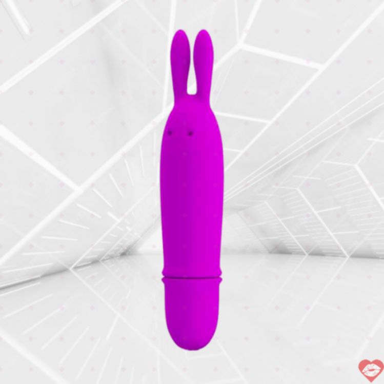 Vibro thỏ Pretty Love Boyce fuchsia silicone 12.7cm u bunny đa năng