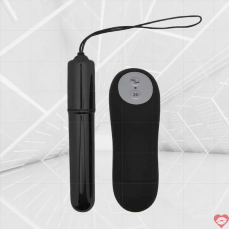 Baile Magic Bóng Rung Đen Silicon Điều Khiển Xa