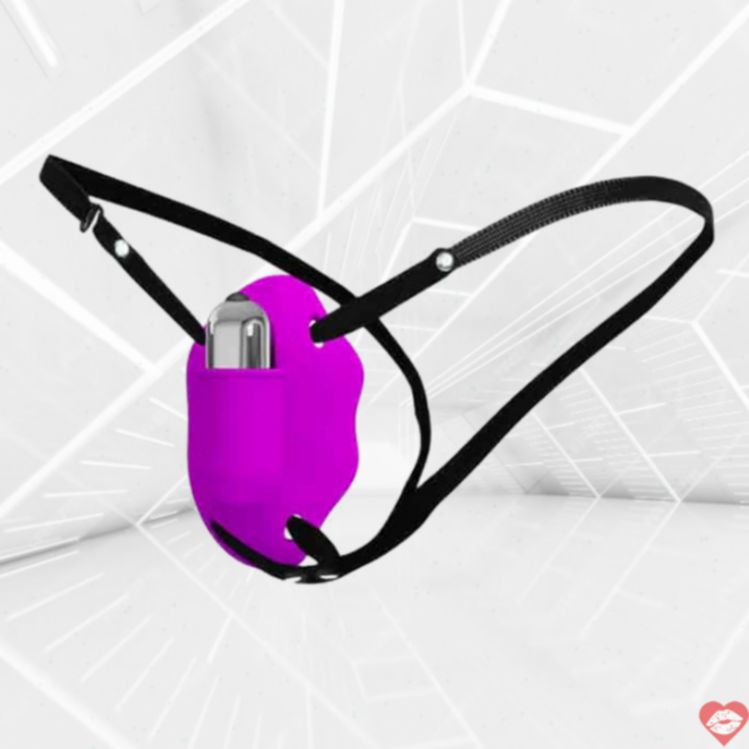Baile Love Rider Panties Rung Fuchsia Kích Thích Đỉnh