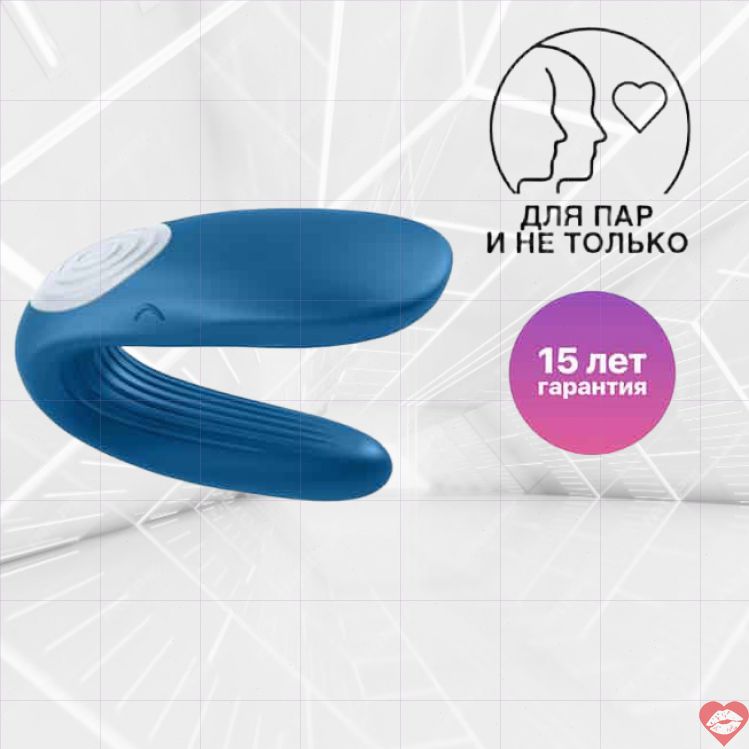 Satisfyer Double Whale Xanh Rung Cặp 7cm Siêu Vui