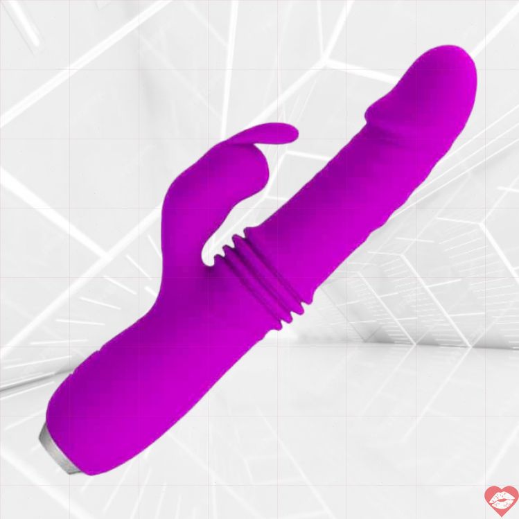 Pretty Love Dorothy Thỏ Rung Friction Fuchsia 19cm Đam Mê