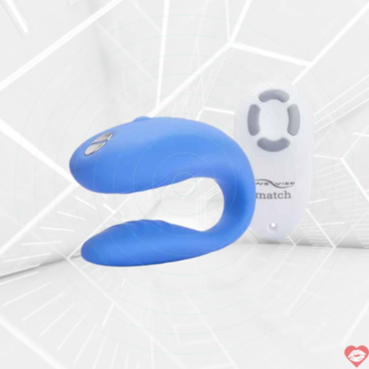 We-Vibe Match - Rung Cặp Xanh Dương Remote Siêu Thân Mật