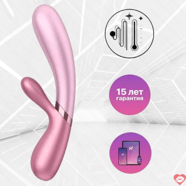 Satisfyer Hot Lover Thỏ Rung Nóng Hổi Siêu Thỏa