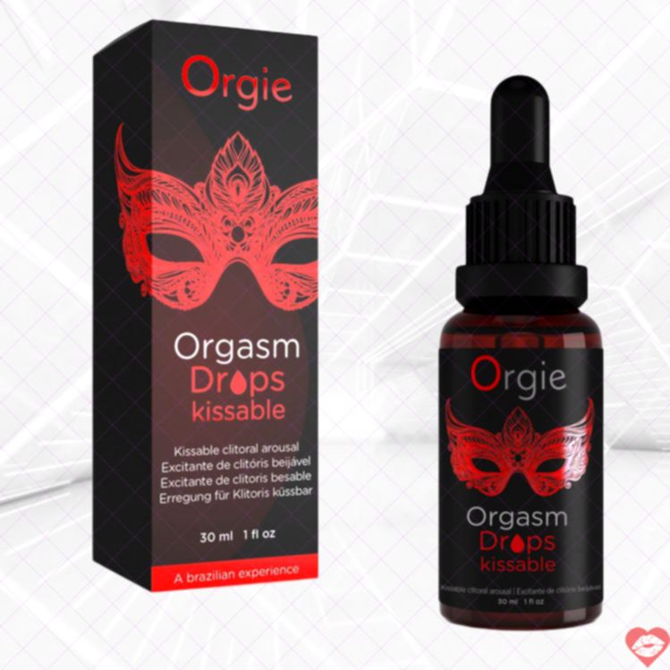 Gel Tăng Khoái Cảm Orgie Orgasm Drops Kissable 30ml Kích Thích Âm Vật Cho Nữ Có Thể Nuốt Được 