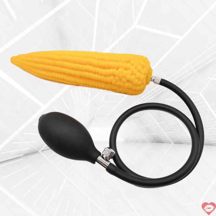6 Inch Corn Inflatable Anal Pump Khổng Lồ Siêu To 
