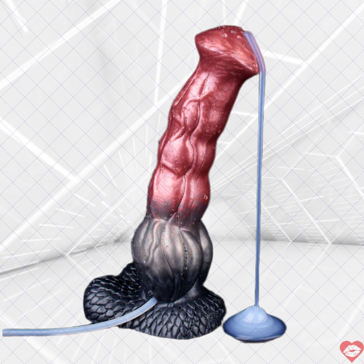 Horse Dildo 9 Inch Bơm Phun Siêu Lớn Thực Tế Đỉnh 
