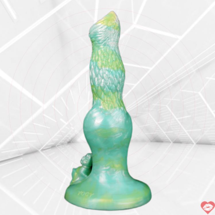 Dương Vật Chó Fantasy 20cm Xanh Silicone Cực Sướng 