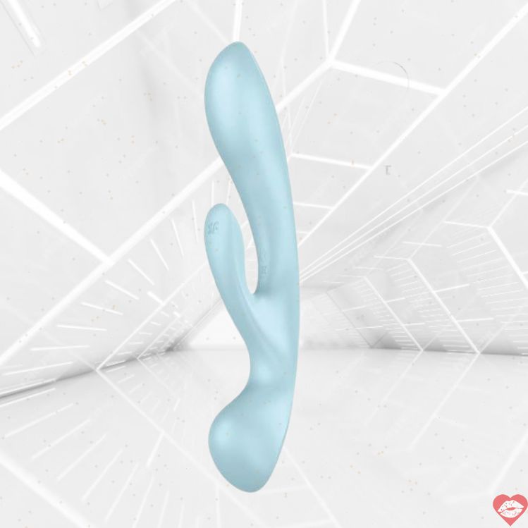 Satisfyer Triple Oh wand rabbit kích thích âm vật G-spot