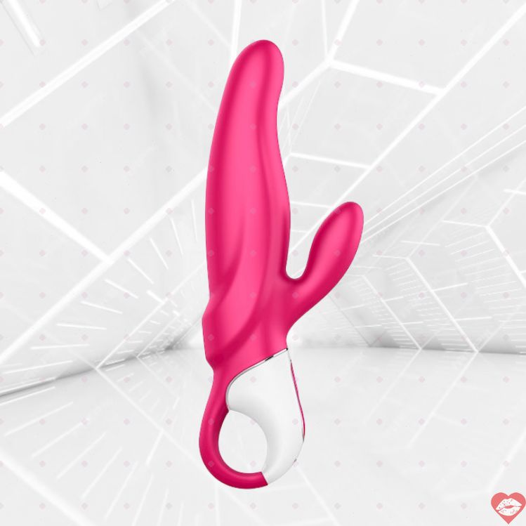 Satisfyer Mr Rabbit G-Spot Clit Mềm Mịn Đánh Thức Khoái Cảm 