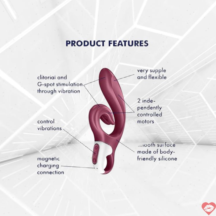 Satisfyer Rabbit G-Spot Clit Rung Phụ Nữ Đỉnh 