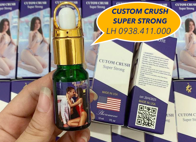  Bỏ sỉ Custom Crush Super Strong thuốc kích dục nữ cực mạnh dạng nước chính hãng Mỹ nhập khẩu